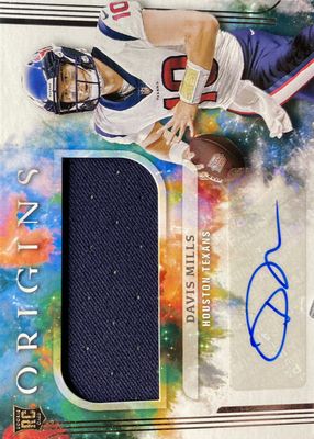 2021 Origins #172 Rookie Jumbo Jersey Autographs