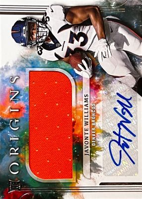2021 Origins #174 Rookie Jumbo Jersey Autographs