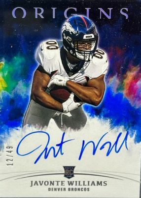 2021 Origins #RA-JWI Rookie Autographs - Blue /49
