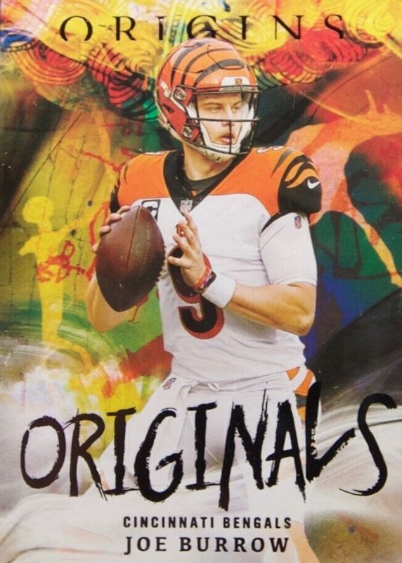 Joe Burrow 2021 Origins #O-11 Originals /(SSP) RAW