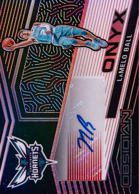 2020 Obsidian #ONY-LMB Onyx Autographs - Electric Etch Red /5