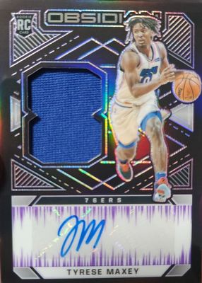 2020 Obsidian #RJI-TYM Rookie Jersey Ink (/49)