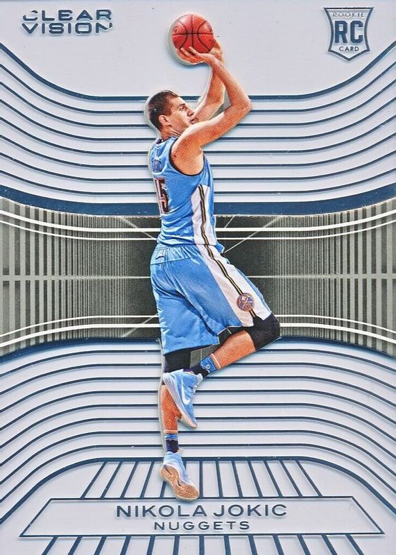 Nikola Jokic 2015 Clear Vision #99 Base Rookie RAW