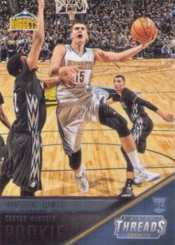 Nikola Jokic 2015 Threads #179 Base Rookie RAW