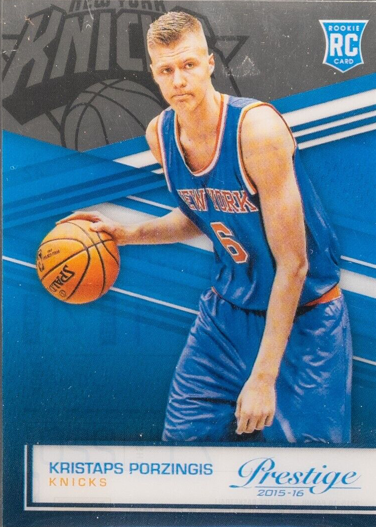 Kristaps Porzingis 2015 Prestige #42 Acetate Rookies Price