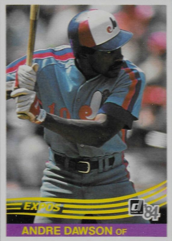 Andre Dawson 1984 Donruss #97 Base PSA 10