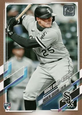 2021 Topps Update #US140 Rookie Debut - Gold /2021