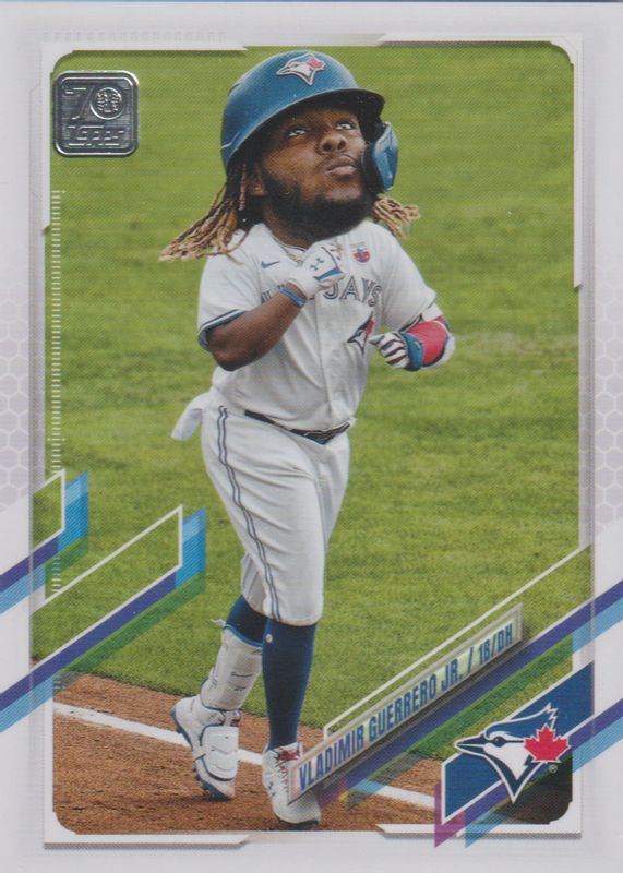 Vladimir Guerrero Jr. 2021 Topps Update #US224 Big Head (Ultra SSP) RAW