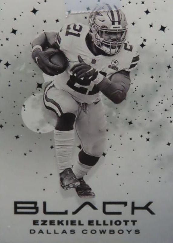 Ezekiel Elliott 2021 Black #WN-21 White Night /(SSP) RAW