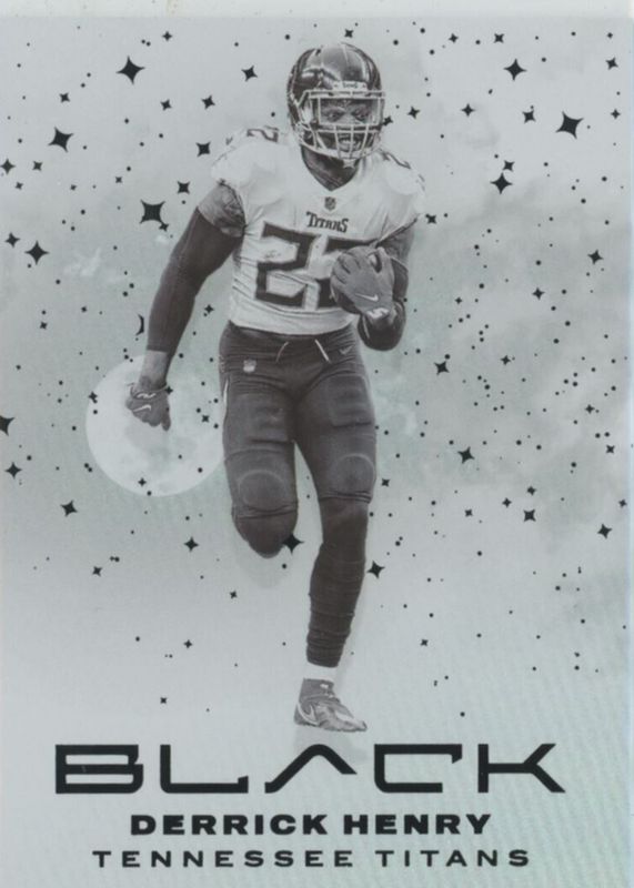 Derrick Henry 2021 Black #WN-14 White Night /(SSP) PSA 9