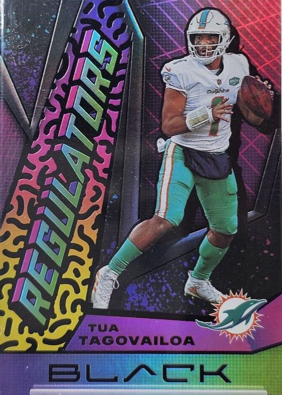 Tua Tagovailoa 2021 Black #R-25 Regulators /(SSP) BGS 10 PRISTINE