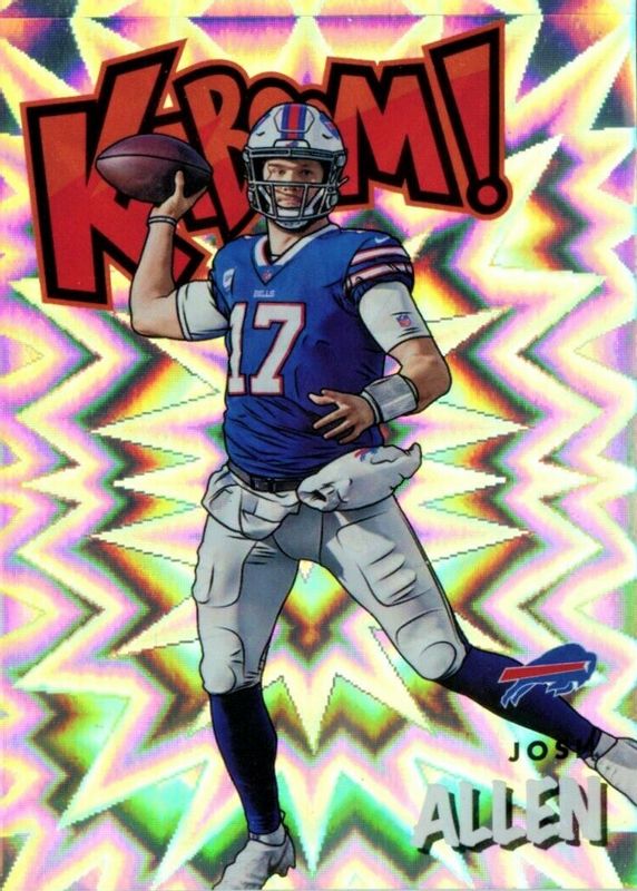 Josh Allen 2021 Absolute #K34 Kaboom! /(SSP) RAW