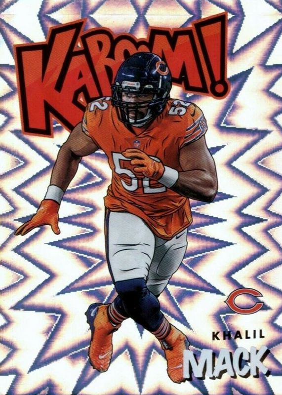 Khalil Mack 2021 Absolute #K5 Kaboom! SGC 10