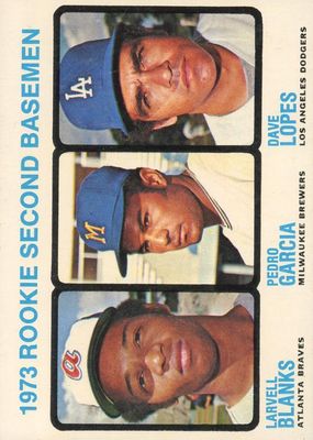 1973 Topps #609 Rookie 2nd Basemen