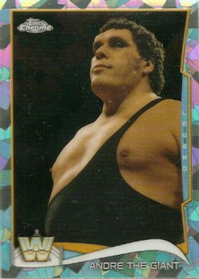 2014 Topps Chrome WWE #96 Atomic Refractor