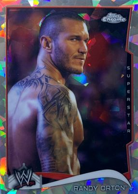 2014 Topps Chrome WWE #38 Atomic Refractor