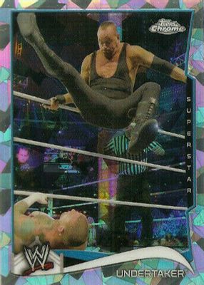 2014 Topps Chrome WWE #92 Atomic Refractor