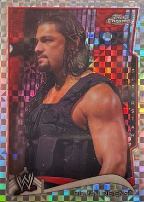 2014 Topps Chrome WWE #42 X-Fractor