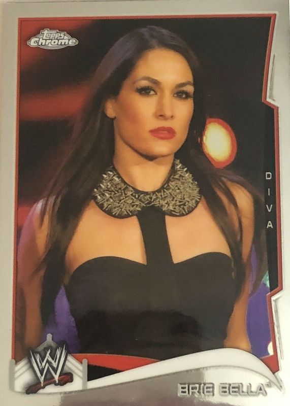 Brie Bella 2014 Topps Chrome WWE #7 Base BGS 9.5