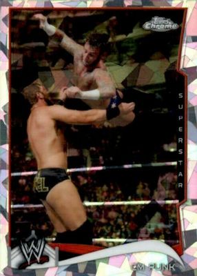 2014 Topps Chrome WWE #12 Atomic Refractor