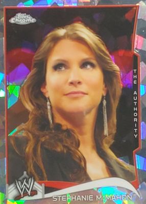 2014 Topps Chrome WWE #47 Atomic Refractor