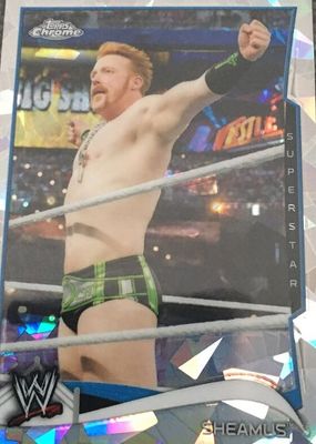 2014 Topps Chrome WWE #86 Atomic Refractor
