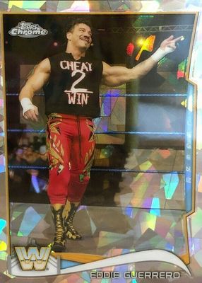 2014 Topps Chrome WWE #100 Atomic Refractor