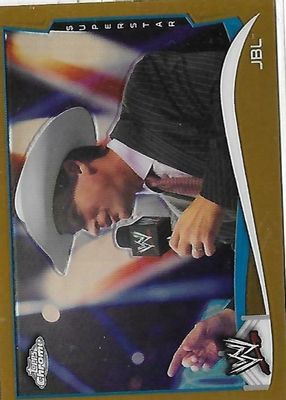 2014 Topps Chrome WWE #72 Gold Refractor /50