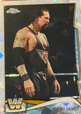 2014 Topps Chrome WWE #104 Atomic Refractor