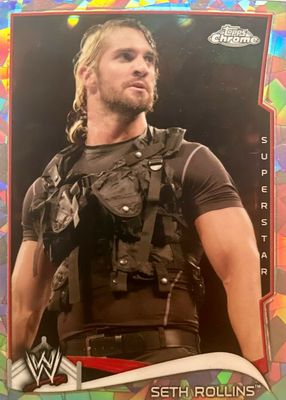 2014 Topps Chrome WWE #46 Atomic Refractor