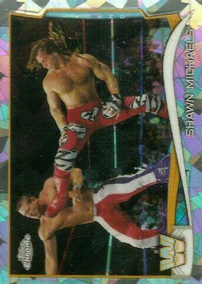 2014 Topps Chrome WWE #109 Atomic Refractor