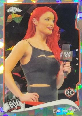 2014 Topps Chrome WWE #20 Atomic Refractor