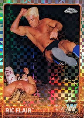 2015 Topps Chrome WWE #87 X-Fractor