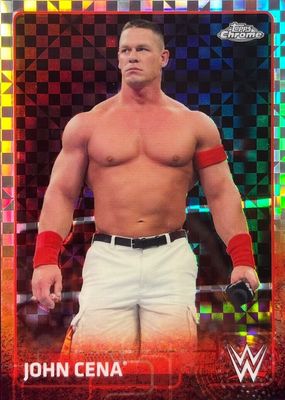 2015 Topps Chrome WWE #38 X-Fractor
