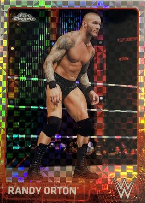 2015 Topps Chrome WWE #54 X-Fractor