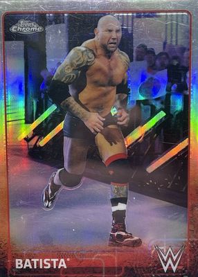 2015 Topps Chrome WWE #5 Refractor