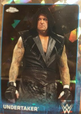 2015 Topps Chrome WWE #74 Atomic Refractor
