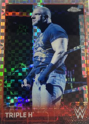 2015 Topps Chrome WWE #72 X-Fractor