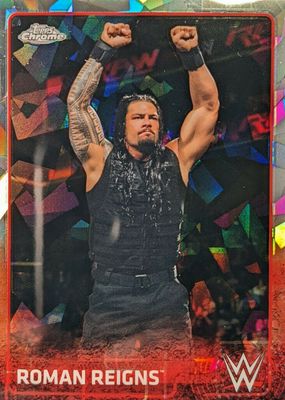 2015 Topps Chrome WWE #59 Atomic Refractor