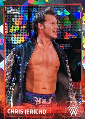 2015 Topps Chrome WWE #15 Atomic Refractor