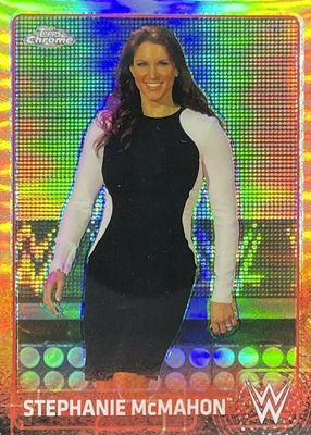 2015 Topps Chrome WWE #67 Refractor