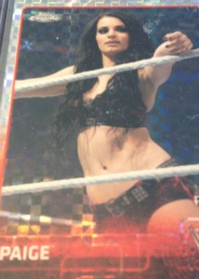 2015 Topps Chrome WWE #51 X-Fractor