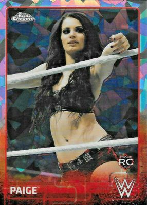 2015 Topps Chrome WWE #51 Atomic Refractor