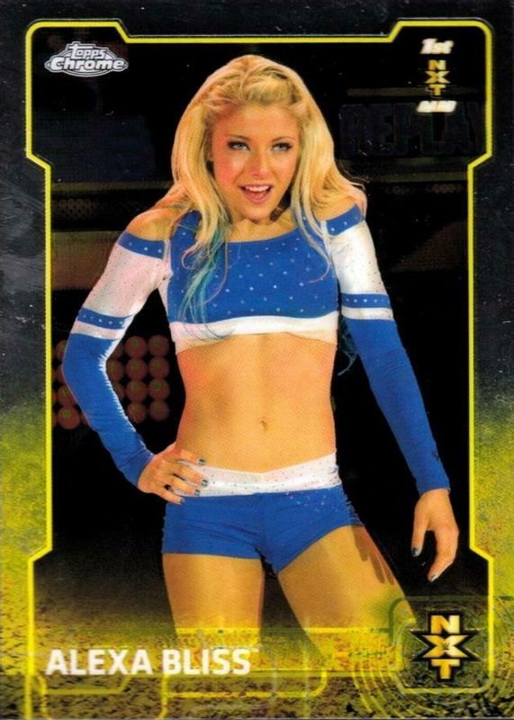 Alexa Bliss 2015 Topps Chrome WWE #92 Base Rookie PSA 10