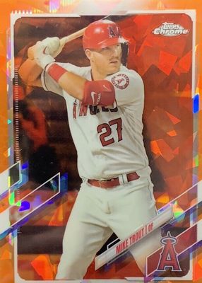 2021 Topps Chrome Sapphire Edition #27 Orange /25