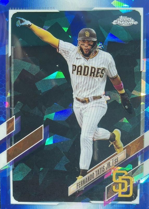 Fernando Tatis Jr. 2021 Topps Chrome Sapphire Edition #1 Base PSA 10