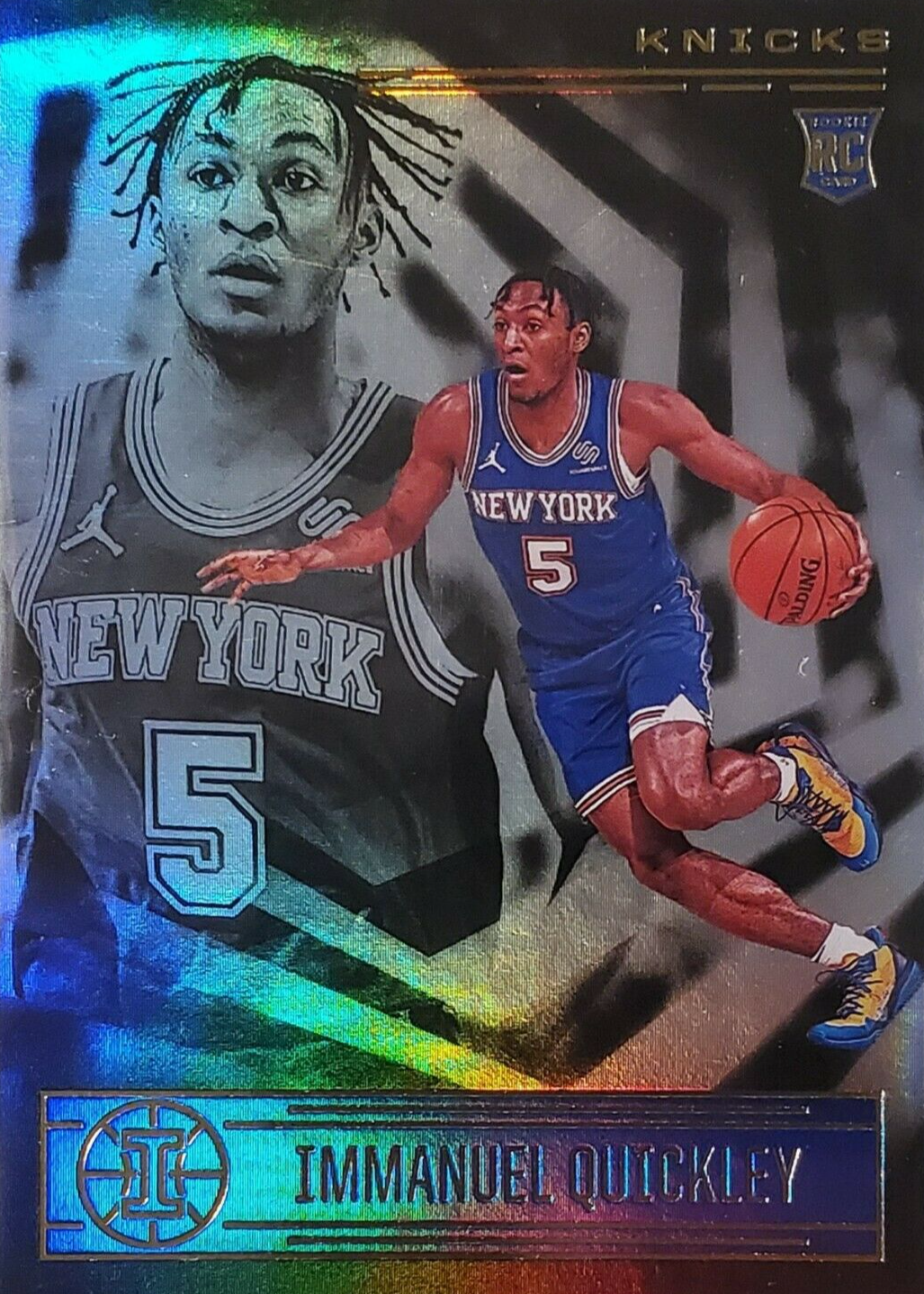 Immanuel Quickley Prizm RC Auto ルーキー NBA 987_1038_1473