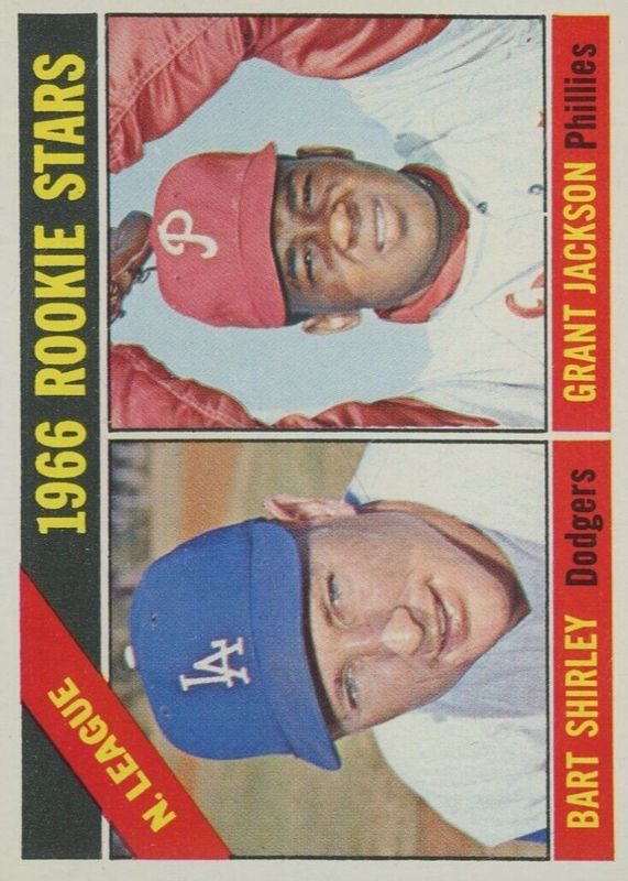 Grant Jackson 1966 Topps #591 Rookie Stars Rookie SGC 7