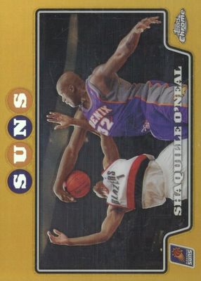 2008 Topps Chrome #32 Gold Refractor /50