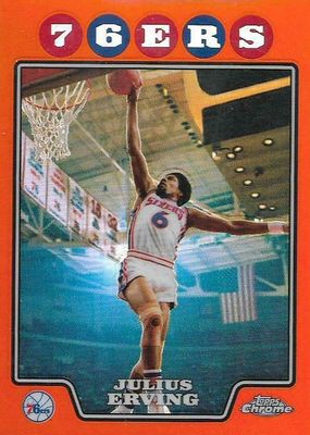 2008 Topps Chrome #180 Orange Refractor /499